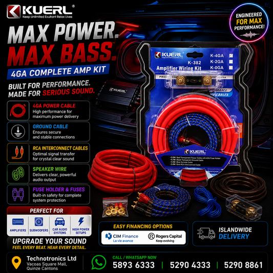 Car audio Subwoofer Power Cable Amp Car Audio 4ga Cable Kit