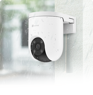 Ezviz Camera H8c Pro 2K⁺: Outdoor PTZ Camera Color Night Vision 4MP
