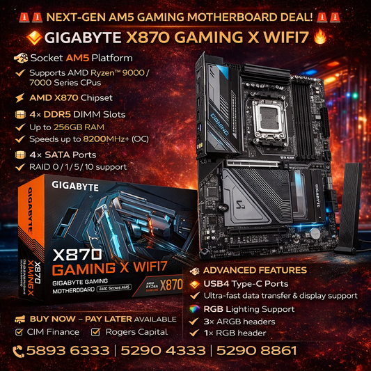 AMD Motherboard GIGABYTE X870 GAMING X WIFI7