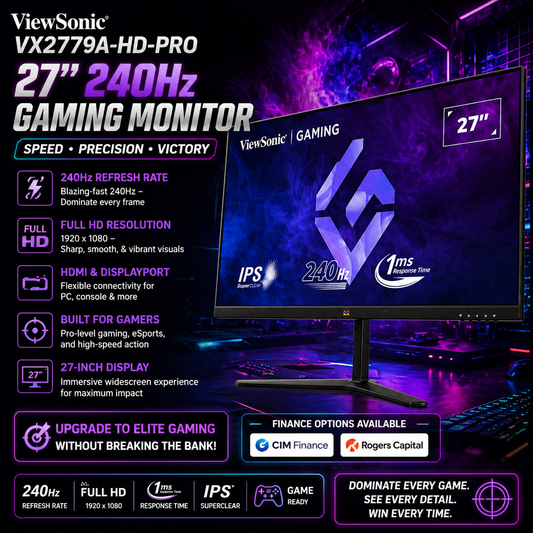 VX2779A-HD-PRO 27” 240Hz Gaming Monitor