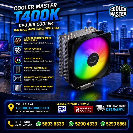 Cooler Master T400K CPU- Intel CPU Only
