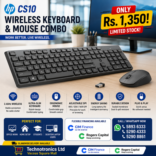 HP CS10 Wireless Keyboard &Mouse Combo