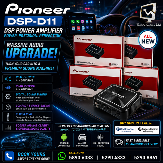 Car Audio DSP Power Amplifier-D11