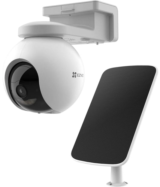 EZVIZ Camera HB8 Pro 4K Solar-Powered PTZ Camera (8MP) | Outdoor Camera
