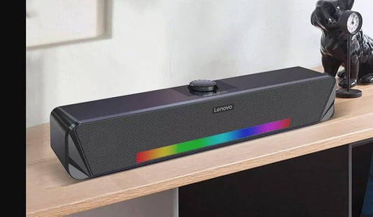 Lenovo thinkplus Desktop Sound Bar TS33BK Black