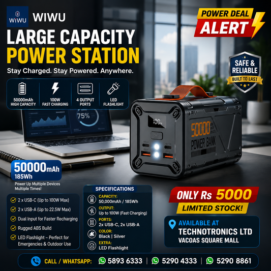 WIWU Armor Power Bank For Laptop