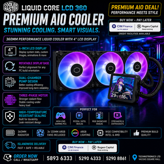Cooler Master Liquid Core LCD 360 Black