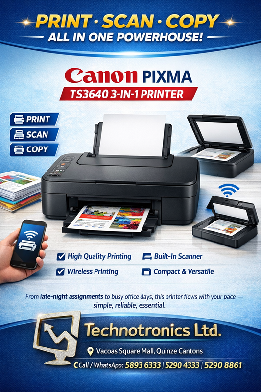 TS3640 PIXMA 3 IN 1 PRINTER CANON