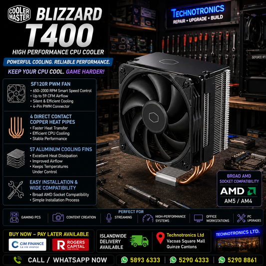 COOLER MASTER BLIZZARD T400 AMD CPU COOLER