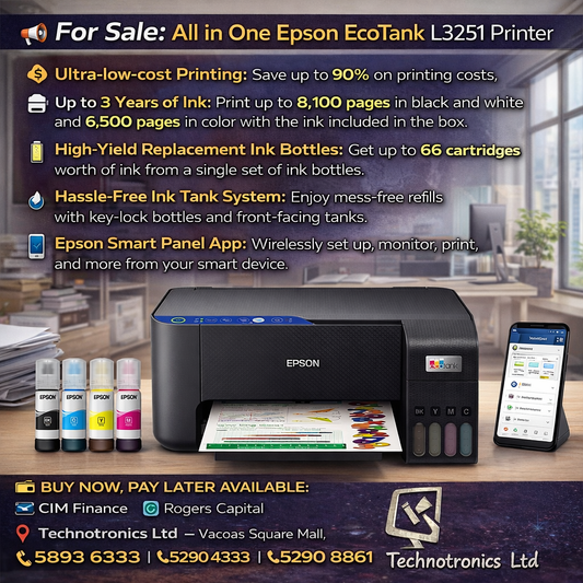 All In One Epson EcoTank L3251 Printer