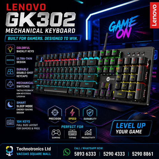 Lenovo GK302 Mechanical Keyboard