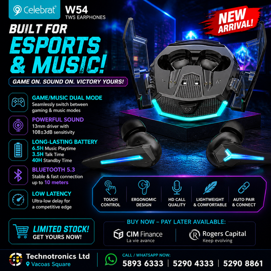 Celebrat W54 TWS Earphones
