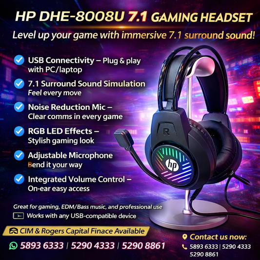 HP DHE-8008U 7.1 Gaming Headset