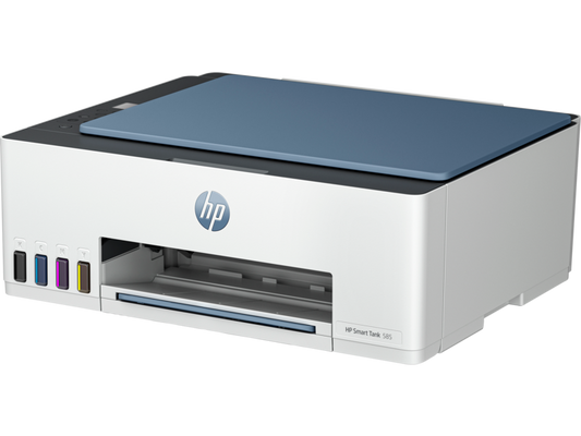 HP Smart Tank 585 is an all-in-one inkjet PRINTER