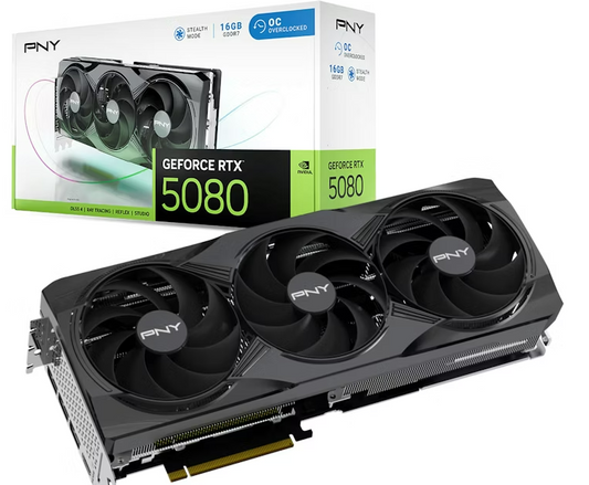 PNY GeForce RTX™ 5080  OC Triple Fan GPU