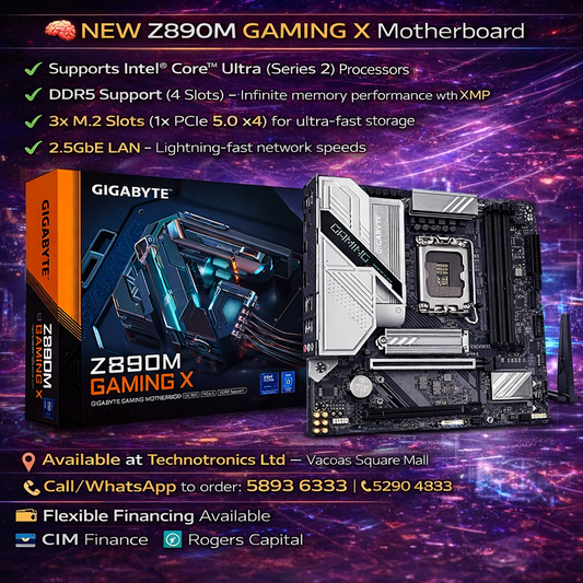 NEW Z890M GAMING X INTEL Motherboard