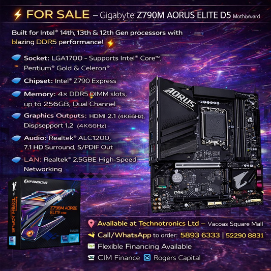 Gigabyte Z790M-AORUS-ELITE-D5 INTEL Motherboard