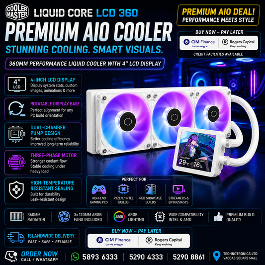 Cooler Master Liquid Core LCD 360 White