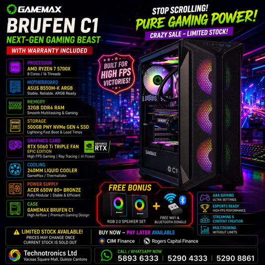 GAMEMAX BRUFEN C1 GAMING PC